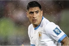 Miguel Merentiel, en el centro de la polémica en Uruguay: su agente cargó contra Marcelo Bielsa por no convocarlo.