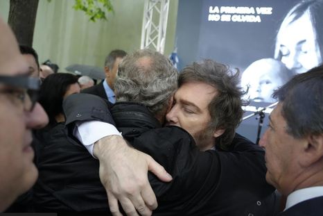 Javier Milei en el acto que organizó la Embajada de Israel Javier Milei en el acto que organizó la Embajada de Israel