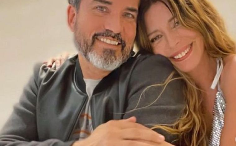 Mónica Ayos y Diego Olivera Foto: Instagram