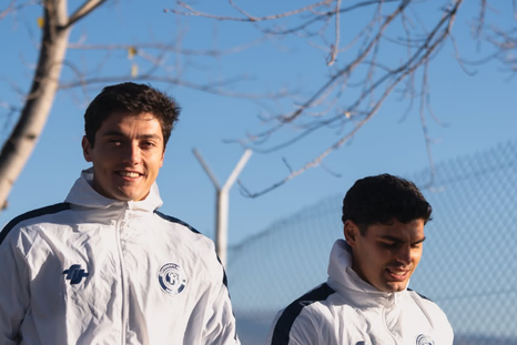 Studer y Sartori, hoy en la Ciudad Deportiva.
