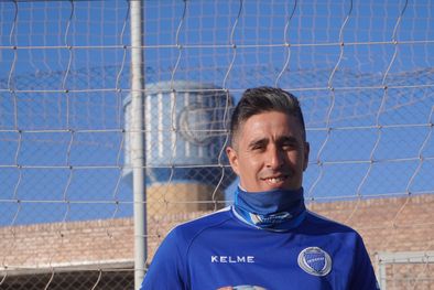 MDZol | El Loco, feliz en Coquimbito. Foto: Prensa Club Godoy Cruz