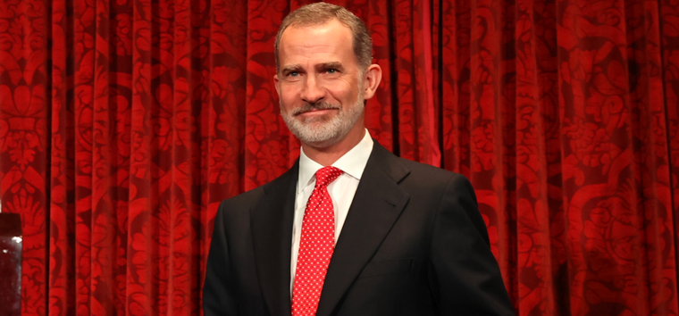 Felipe VI lleva ocho años siendo Rey de España. Foto: Twitter @CasaReal
