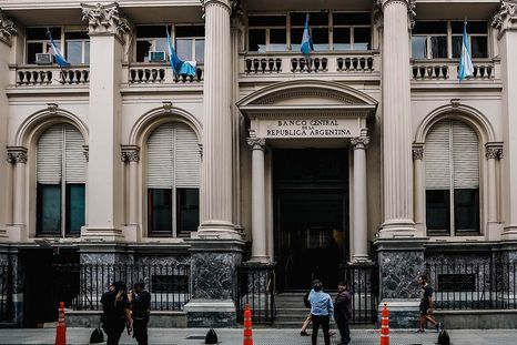 Banco Central Foto: EFE
