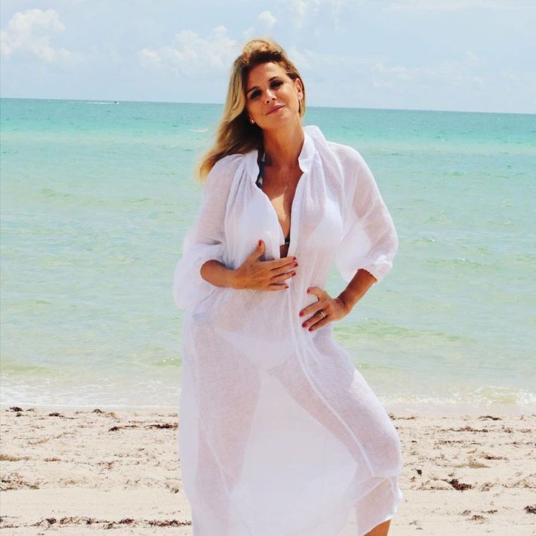 Flavia Palmiero tiene los vestidos indicados para la playa y tus vacaciones Foto: Instagram