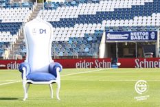 Sillón Maradona Foto: @gimnasiaoficial
