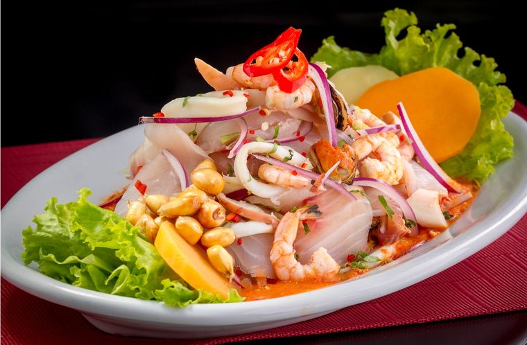 Ceviche peruano Una receta exquisita de la gastronomía peruana para hacer en pocos minutos Foto: Shutterstock