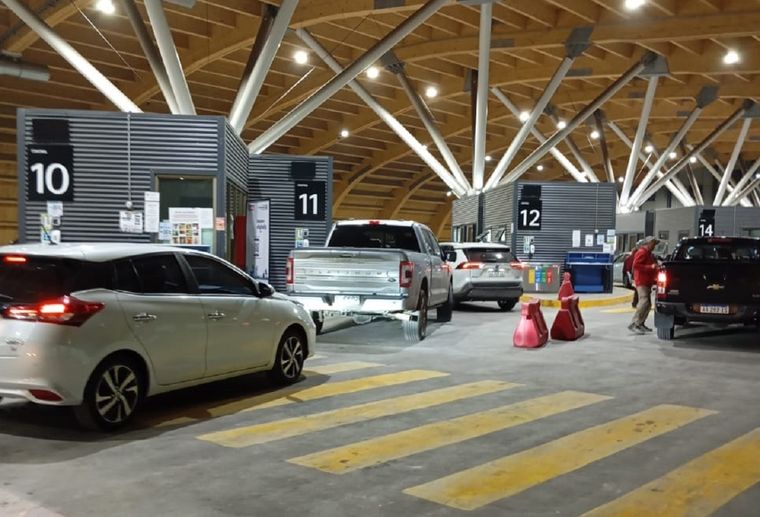 El Paso a Chile, abierto todo el día. Foto: Gendarmería Nacional