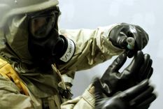 todavia no encuentran un pais donde destruir el arsenal quimico de siria