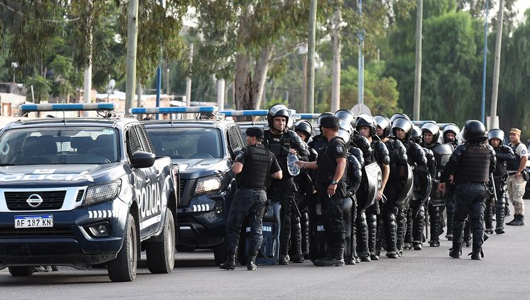 Toda la presencia policial en Godoy Cruz Foto: Archivo / ALF PONCE MERCADO / MDZ