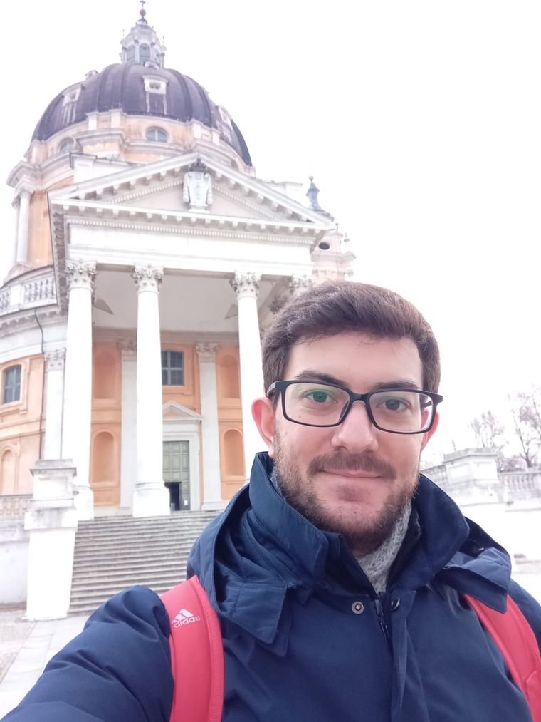 Juan Pablo es un ingeniero civil y optó por mudarse a Italia en busca de nuevas oportunidades