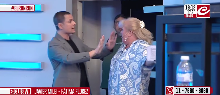 La expareja de Luis Ventura abandonó el vivo.