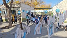 Las escuelas mendocinas utilizan el Mundial de fútbol para desarrollar actividades didácticas. Las escuelas mendocinas utilizan el Mundial de fútbol para desarrollar actividades didácticas.