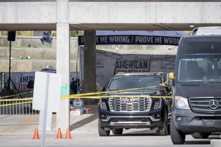 Estados Unidos bajo conmoción por el asesinato del activista republicano Charlie Kirk en la Universidad de Utah Valley. Foto Efe