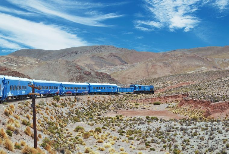 Pasajes de tren Trenes Argentinos tiene servicios nacionales, regionales e internacionales Foto: Shutterstock