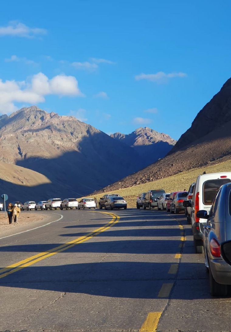 La espera en la aduana chilena supera las 8 horas Foto: MDZ