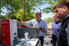 Ulpiano Suárez participó de la instalación de una de las cámaras.&nbsp;