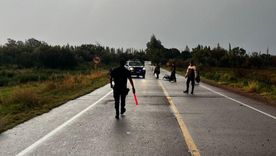 La escena del accidente fatal en San Rafael. La escena del accidente fatal en San Rafael.