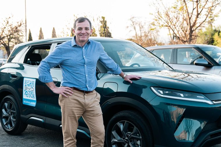 Bernardo Fernñandez Paz, director de Ventas de BYD Argentina