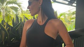 Mirá el look de Pampita. Mirá el look de Pampita.