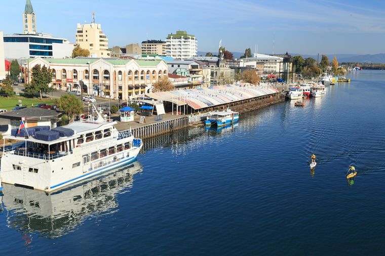 Valdivia, ubicada en la Región de los ríos, es una de las ciudades que se destaca por su belleza y seguridad Foto: SERNATUR