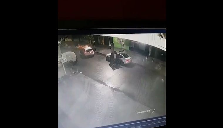 El robo piraña se registró en la localidad bonaerense de Villa Fiorito.