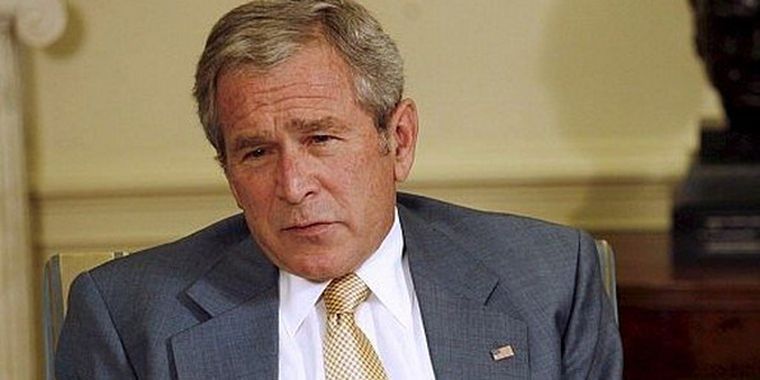 El presidente de Estados Unidos, George W. Bush