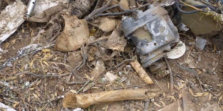 La viuda de la víctima reconoció la documentación encontrada. Foto: El Tribuno