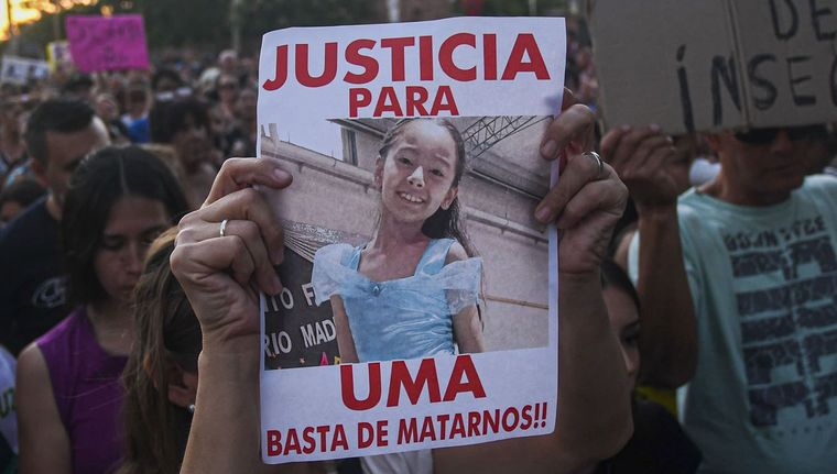 Familiares y amigos marcharon pidiendo justicia Foto: Télam