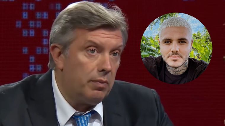 La polémica defensa a Mauro Icardi de Mauricio DAlessandro Foto: Captura América TV