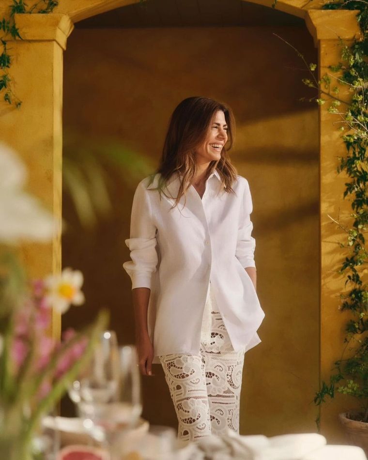 Juliana Awada inspira con su look clásico y facil de lograr Foto: Instagram