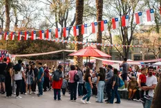 Esperan la llegada de muchos visitantes a la Plaza Chile.&nbsp;
