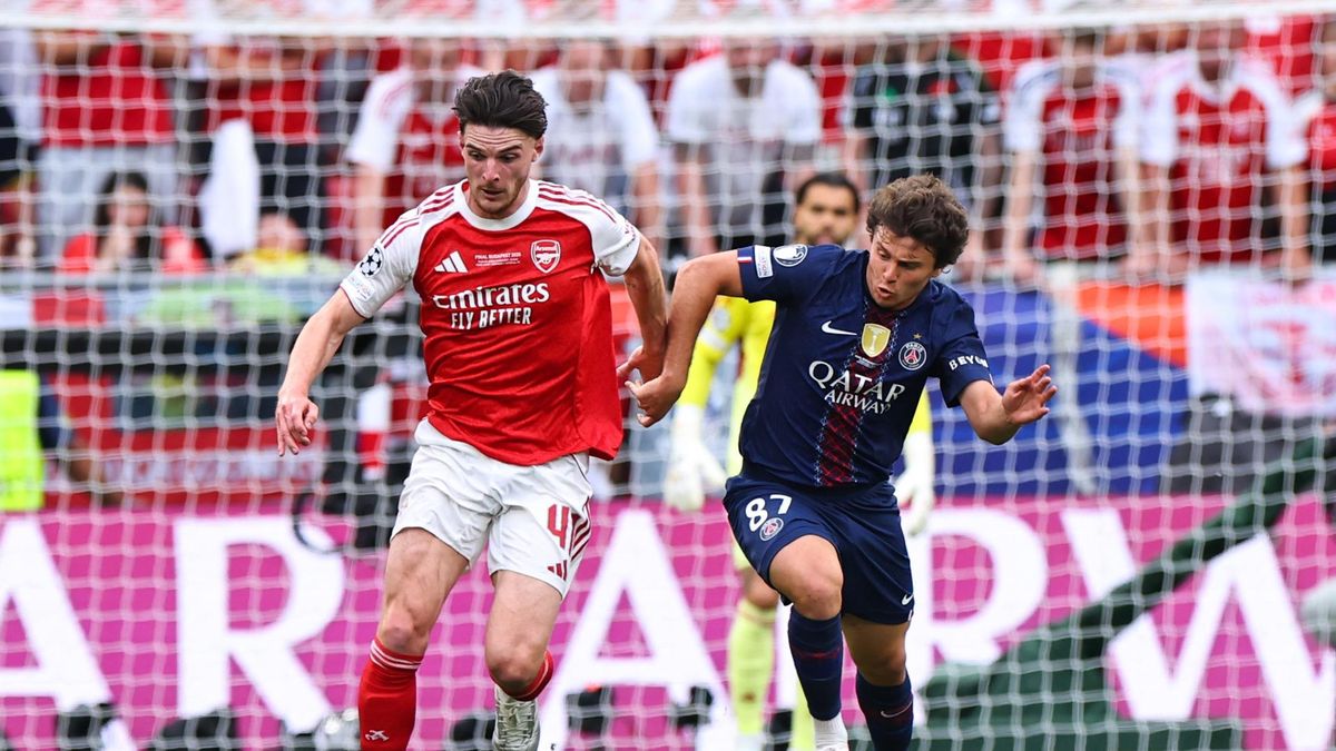 En vivo: el PSG y el Arsenal igualan 1-1 y hay alargue en la final de la Champions League