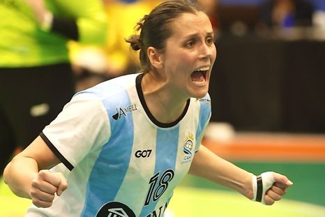 La mendocina Macarena Sans, referente de La Garra. La mendocina Macarena Sans, referente de La Garra.