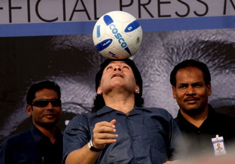 Diego está en Calcuta. Foto: EFE