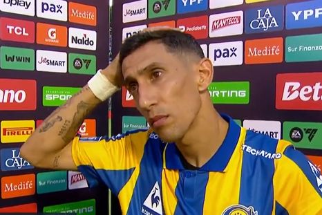 Di María habló del pasillo de Estudiantes y dejó una sentencia tajante. Foto: captura de TV. Di María habló del pasillo de Estudiantes y dejó una sentencia tajante. Foto: captura de TV.