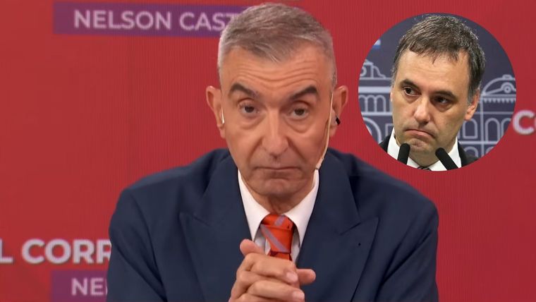 Nelson Castro acorraló a Manuel Adorni con su editorial.