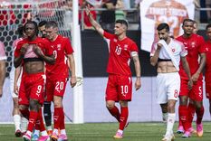 Jordania y una durísima derrota antes del Mundial: fue goleado 4-1 por Suiza en un amistoso. Jordania y una durísima derrota antes del Mundial: fue goleado 4-1 por Suiza en un amistoso.