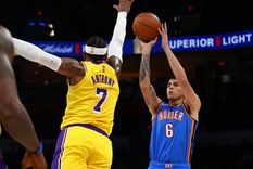 El Tortu aportó dos puntos Foto: NBA