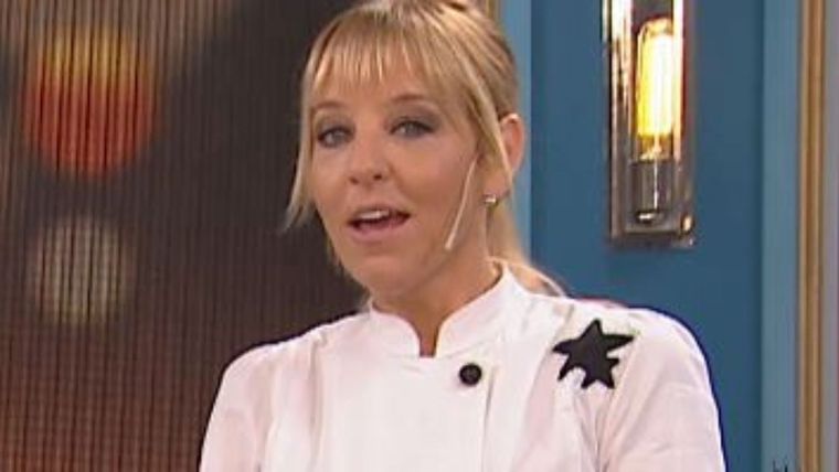 Jimena Monteverde aclaró los tantos respecto a la presunta cucaracha en la cocina de su programa Foto: Captura TV