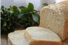 Receta de pan sin TACC con costra crocante y miga tierna.