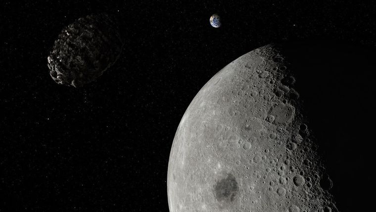 Las cuasi lunas son asteroides que orbitan alrededor del Sol junto con la Tierra.