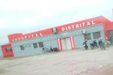 La pequeña fue atendida en el hospital de la zona Foto: Diario Panorama