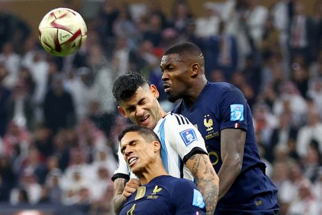 Marcus Thuram recordó la final entre Argentina y Francia. Marcus Thuram recordó la final entre Argentina y Francia.