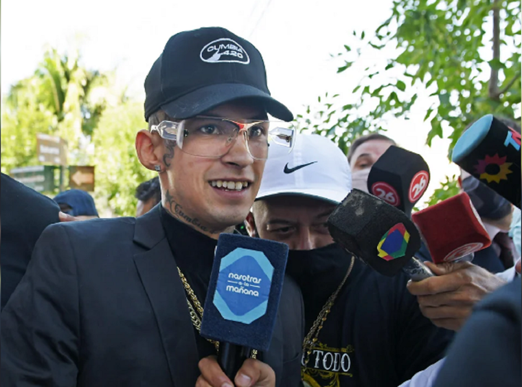 La presunta víctima aparecería en un video con el artista del género musical 420. Foto: NA