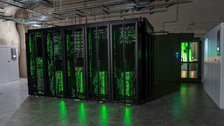 Trentino DataMine afirma que sus instalaciones ofrecen "seguridad diseñada por la naturaleza".