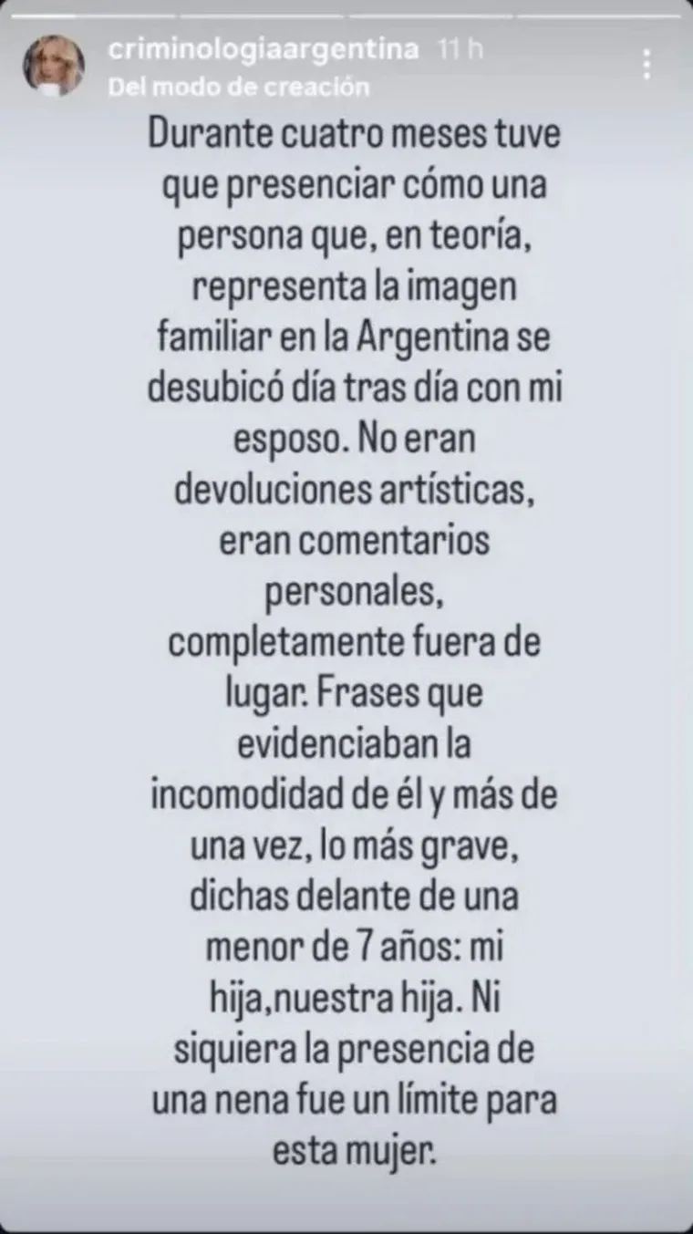 El furioso descargo de la Vanesa apuntando contra Soledad Pastorutti. El furioso descargo de la Vanesa apuntando contra Soledad Pastorutti.