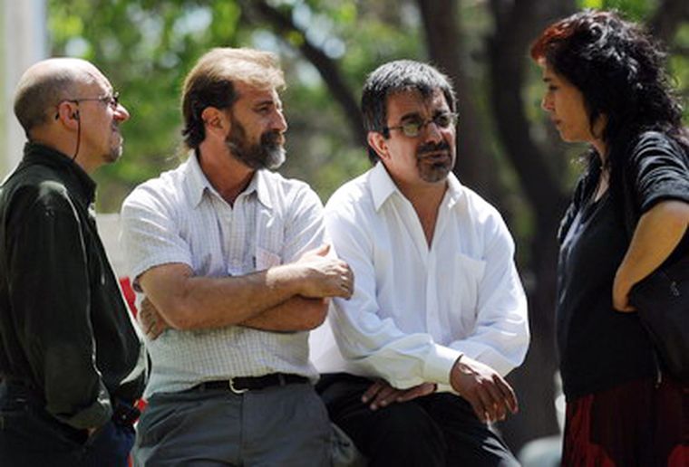 Cortese, Franchino, Ordoñez y Blas. Foto: Ivana Gonzalez / MDZ