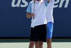 Horacio Zeballos y Marcel Granollers avanzan en el US Open. Foto: @elgraficoweb Horacio Zeballos y Marcel Granollers avanzan en el US Open. Foto: @elgraficoweb