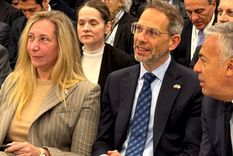 Karina Milei, la armadora de La Libertad Avanza en un viaje junto para Cornejo Foto: Gobierno