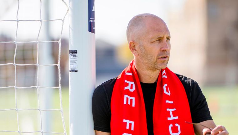 Gregg Barhalter volvió a llevar a Chicago Fire a los playoffs después de 8 años.